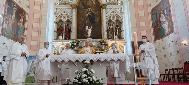 Otvorena hodočasnička 2021. godina  u Marijinom svetištu u Molvama